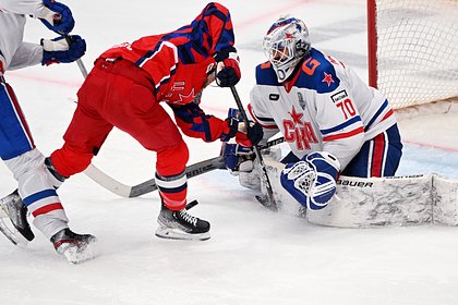 СКА сравнял счет в полуфинальной серии плей-офф КХЛ с ЦСКА