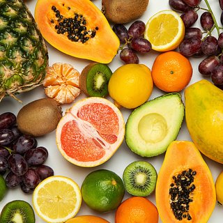 Обои еда, фрукты, , ягоды, клубника, апельсины (картинки,заставки)