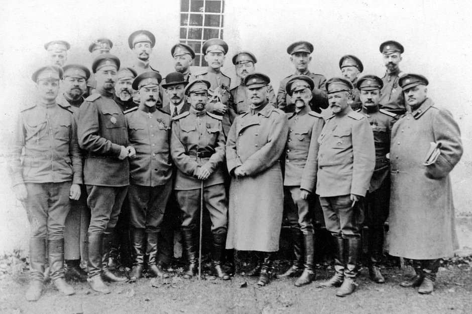 Узники быховской тюрьмы осенью 1917 года