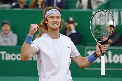 Рублев вышел в финал турнира ATP в Монте-Карло