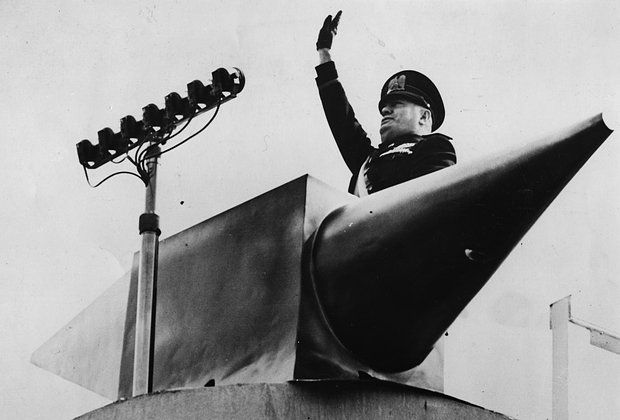 Бенито Муссолини. Фото: Keystone / Hulton Archive / Getty Images