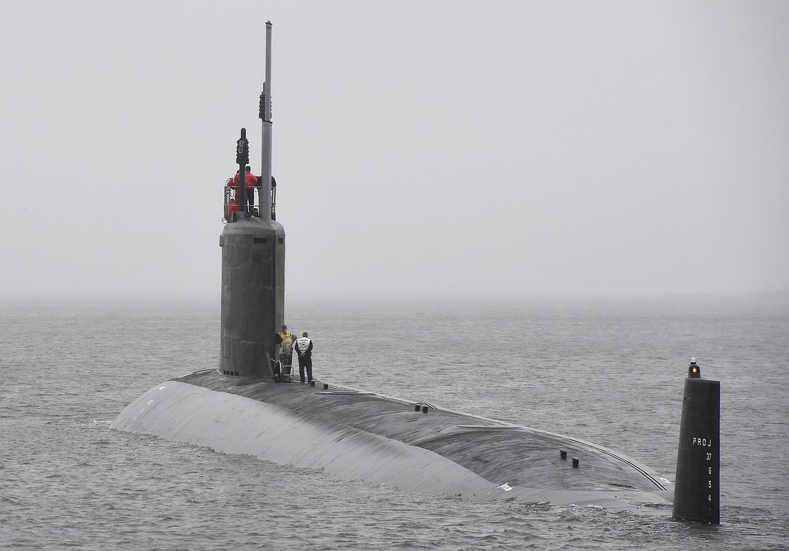 Быстроходная подводная лодка Военно-морских сил США типа «Вирджиния» USS Oregon