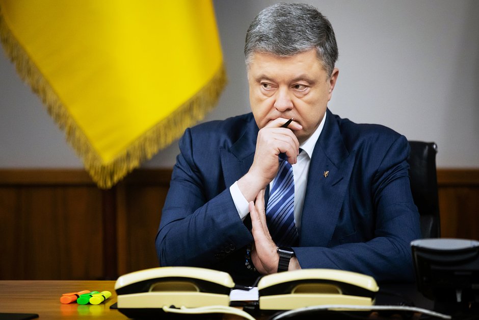 Пятый президент Украины Петр Порошено, 5 апреля 2019 года