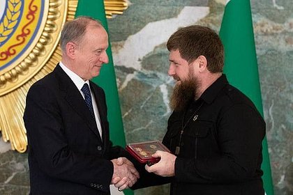 Кадыров встретился с секретарем Совбеза Патрушевым
