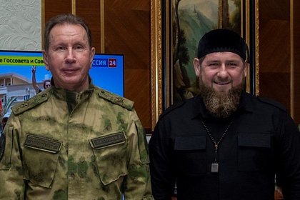 Кадыров встретился с главой Росгвардии