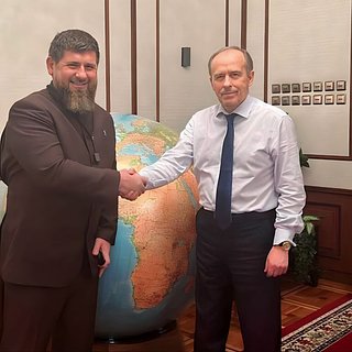 Рамзан Кадыров и Александр Бортников