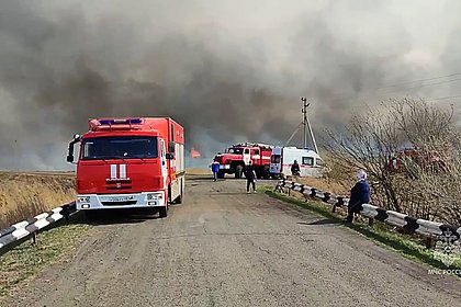 Курганский губернатор сообщил еще об одном крупном пожаре в регионе