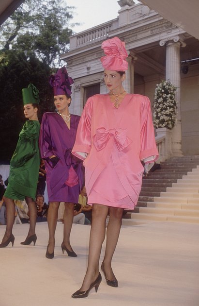 Показ Славы Зайцева на неделе моды в Париже, 1988 год