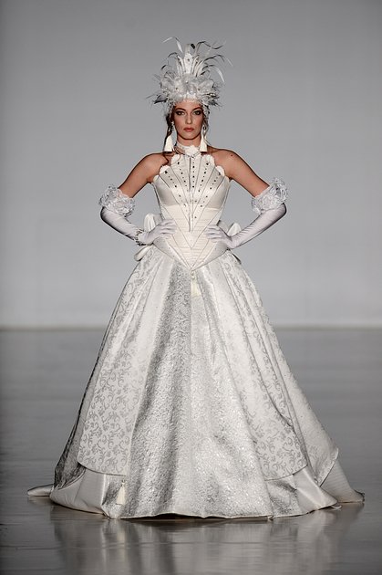 Показ Славы Зайцева на Mercedes-Benz Fashion Week Russia 2013
