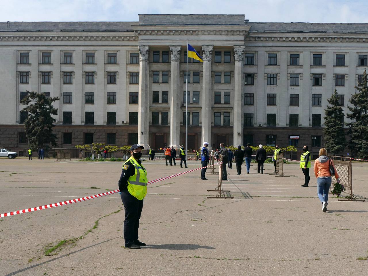 В Одессе перекрыли Куликово Поле в годовщину трагедии в Доме профсоюзов:  Украина: Бывший СССР: Lenta.ru