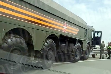 В Петербурге ракетный комплекс «Бастион» протаранил отбойник на трассе