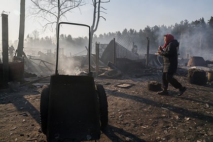 Путин пообещал помощь пострадавшим от масштабных пожаров в Курганской области