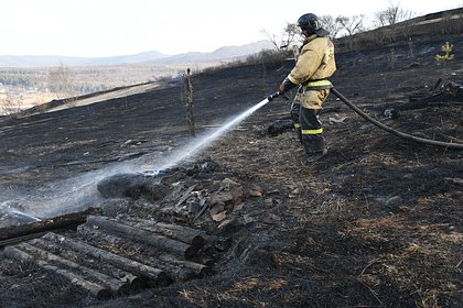 В Курганской области снята угроза населенным пунктам от природных пожаров