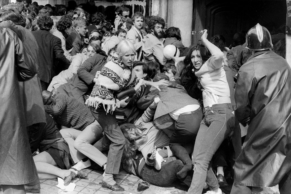 Беспорядки на улице Сен-Жак, Париж, 6 мая 1968 года