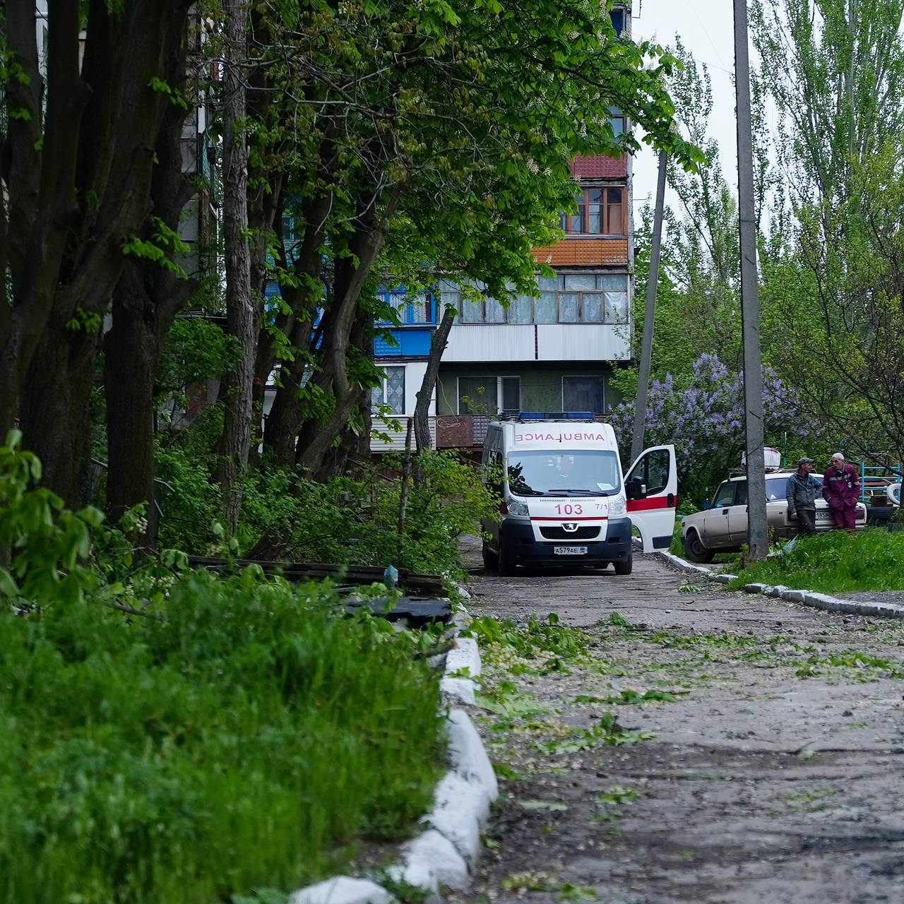 Украина вновь обстреляла Луганск: Украина: Бывший СССР: Lenta.ru