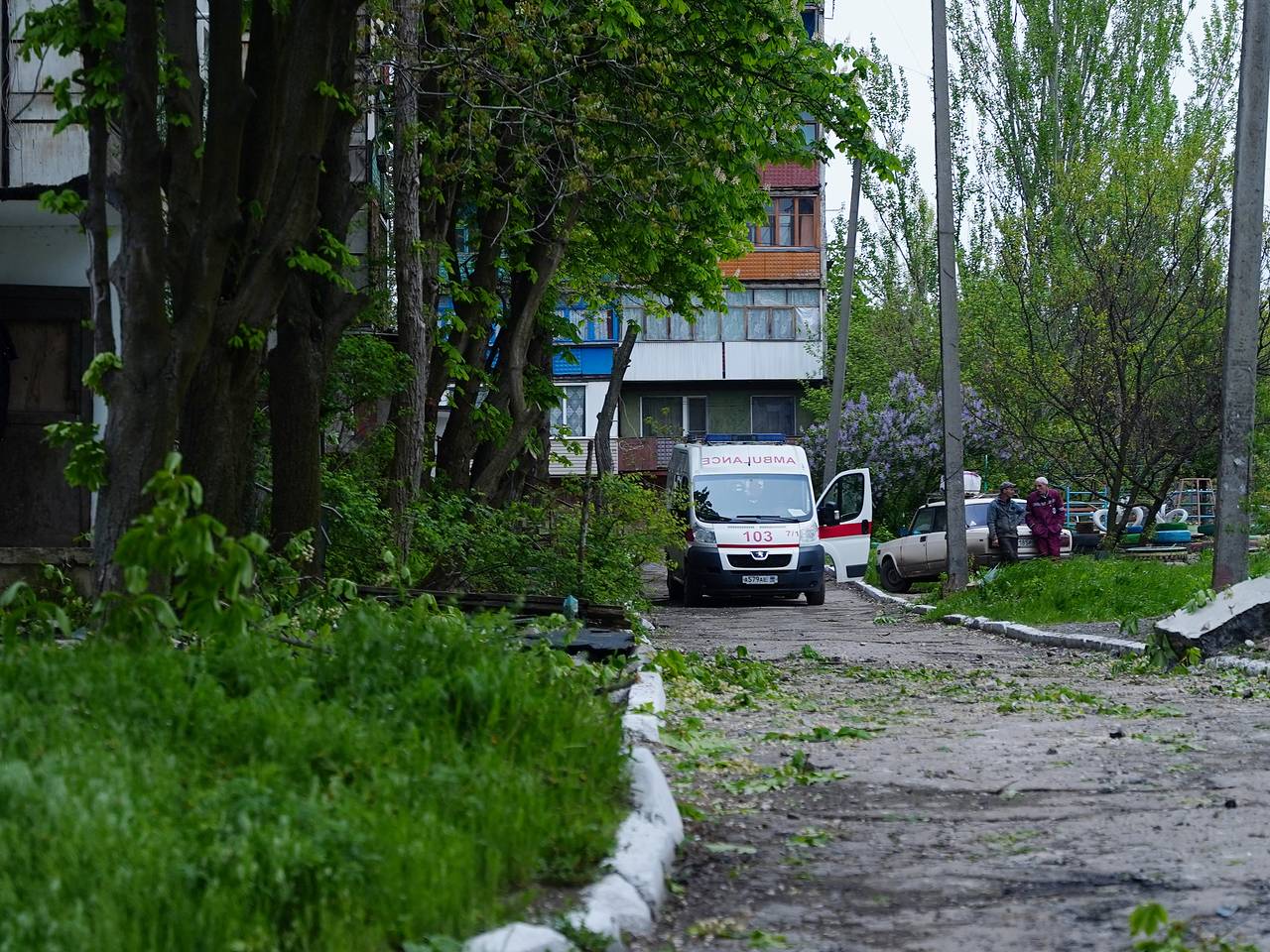 Украина вновь обстреляла Луганск: Украина: Бывший СССР: Lenta.ru