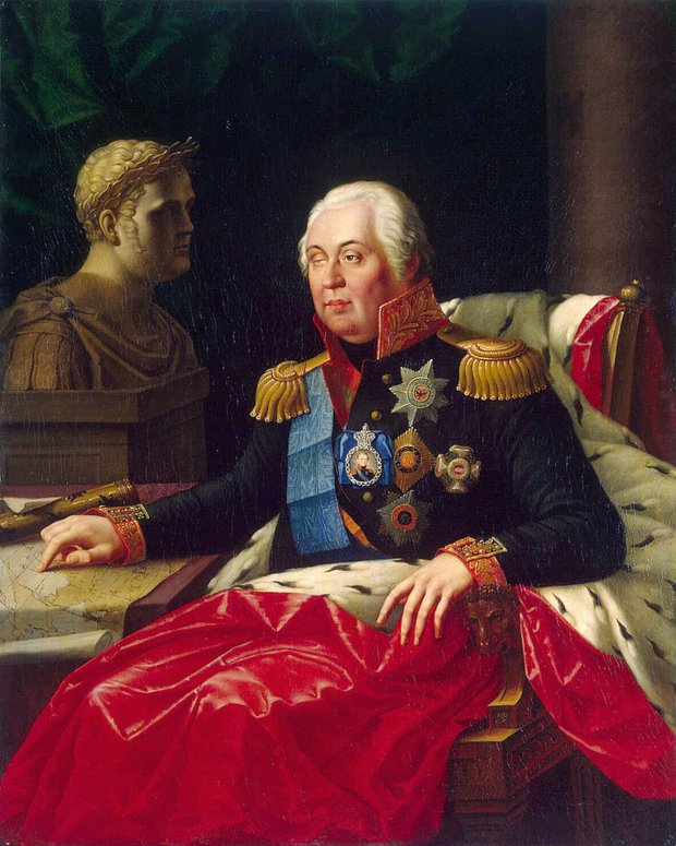 Юзеф Олешкевич «Портрет Михаила Кутузова», 1820 год