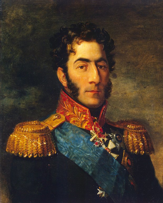 Джордж Доу «Портрет Петра Ивановича Багратиона», 1825 год