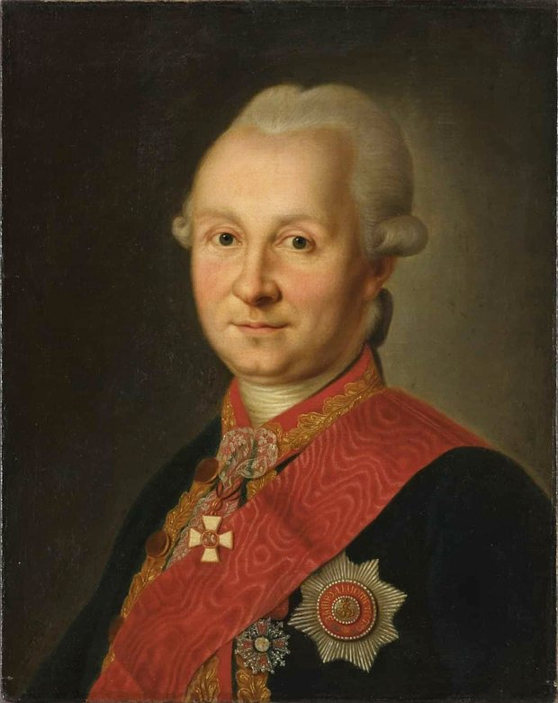 Портрет Ивана Ивановича Михельсона работы неизвестного художника, 1778 год