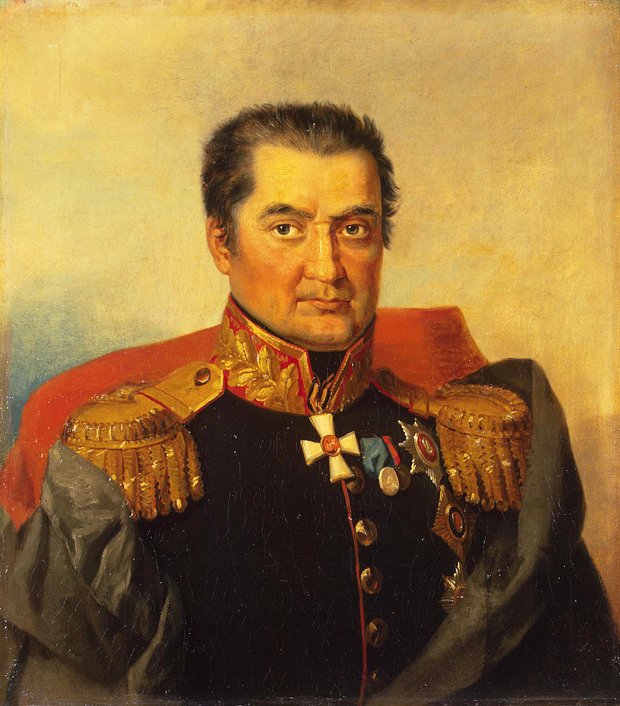Джордж Доу «Портрет Евгения Маркова», 1827 год
