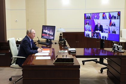 Песков назвал возможную тему совещания Путина с Совбезом