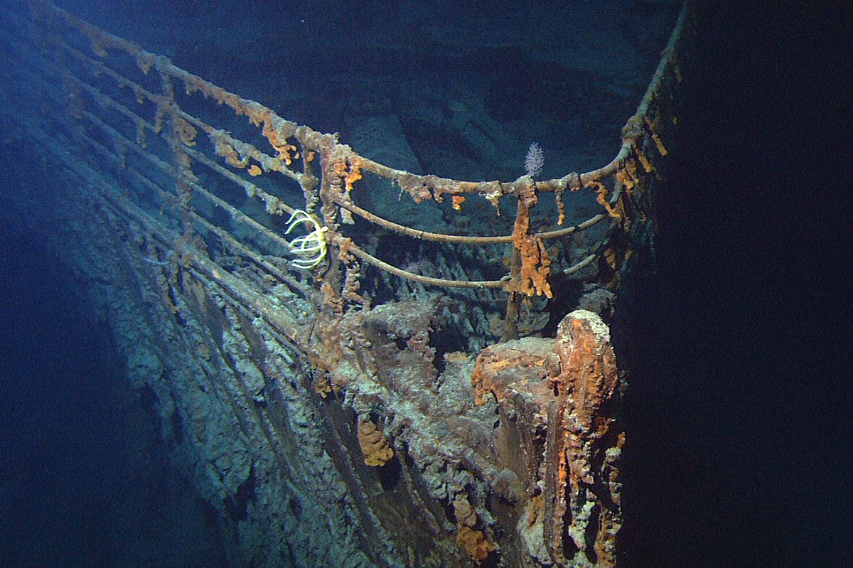 Обломки «Титаника», 2004 год