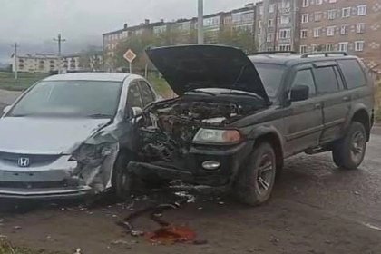 Пьяный российский подросток за рулем авто устроил ДТП с пострадавшей