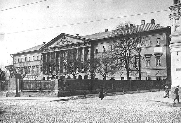 Коммерческое училище на Остоженке. Фото: Эмилий Владимирович Готье-Дюфайе / Wikimedia