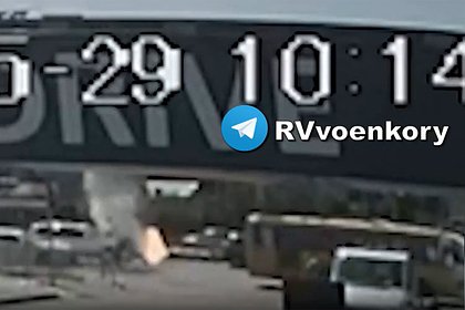 Стало известно о падении ракеты ЗРК Patriot на дорогу в Киеве