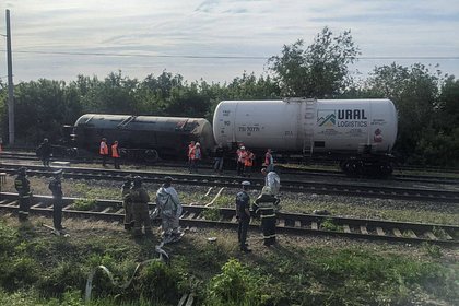 Названа предварительная причина схода вагонов с бензином с рельсов в Ульяновске