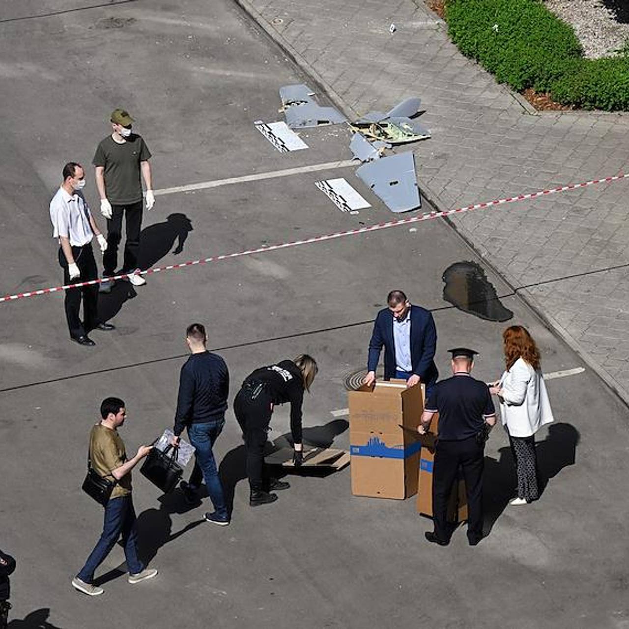 Москву атаковали дроны