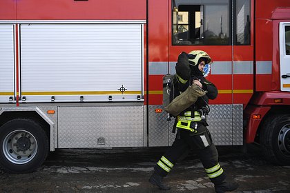 35 автобусов загорелись на парковке под Москвой
