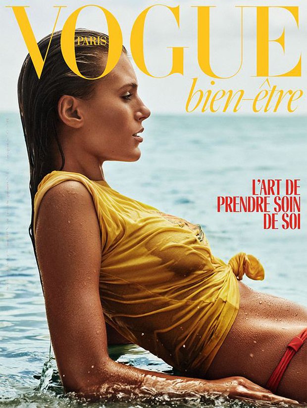 Мэдисон Хедрик на обложке журнала Vogue, 2019 год