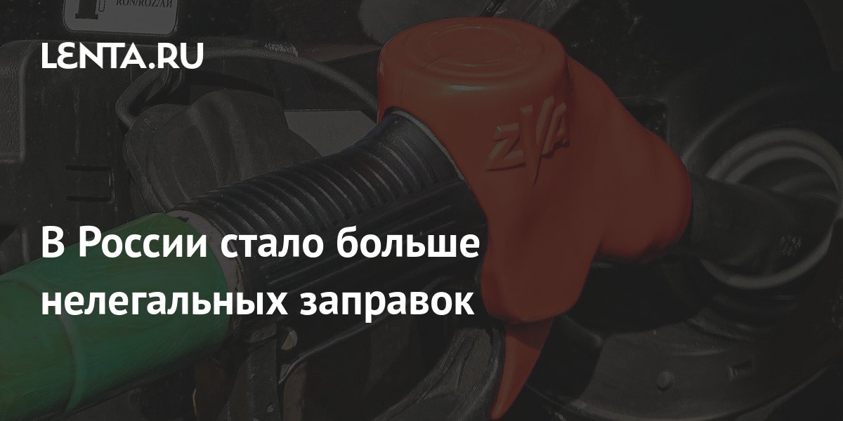 В России стало больше нелегальных заправок: Бизнес: Экономика: Lenta.ru