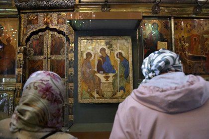 В РПЦ назвали дату начала экспонирования «Троицы» в Храме Христа Спасителя