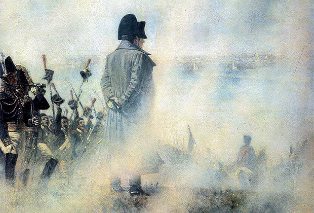 В. В. Верещагин. «Перед Москвою. Ожидание депутации бояр. Наполеон на Поклонной горе»