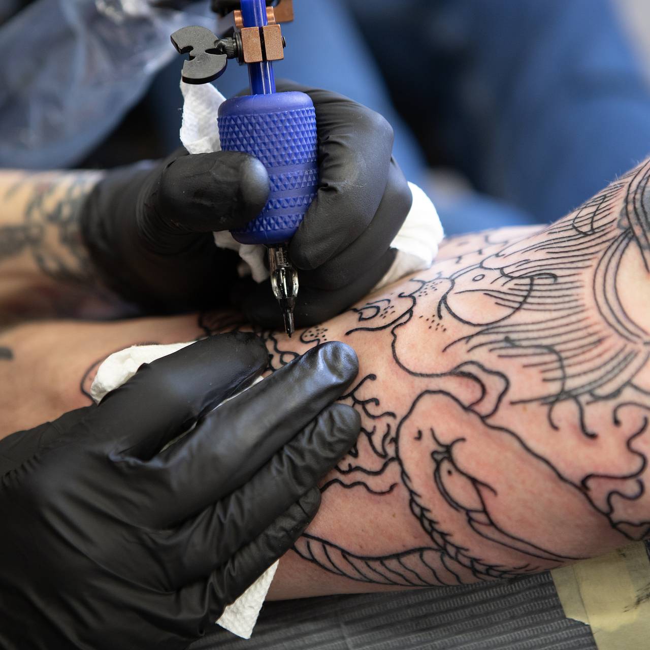 нанесение татуировки уход