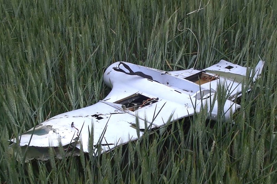 Результат боевой работы ЗРК «Стрела-10» по уничтожению беспилотного летательного аппарата «Фурия» Вооруженных сил Украины, 26 мая 2022 года