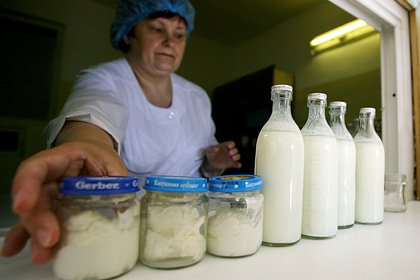 В России оценили идею возрождения молочной кухни