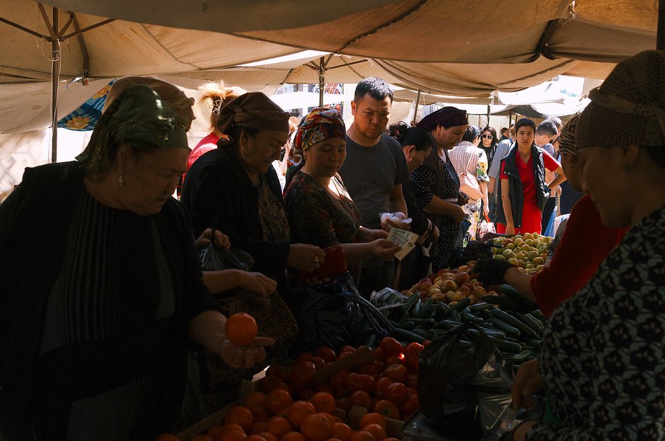 Дехканский базар в Нукусе