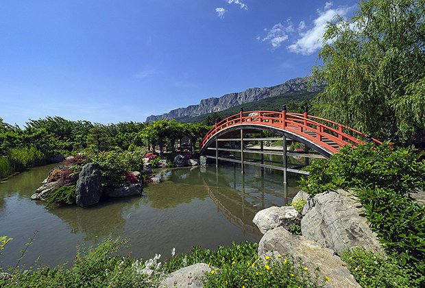 Японский сад в отеле Mriya Resort &amp; SPA 5* (Ялта)