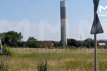 Опубликовано видео с предполагаемой атакой БПЛА на российский регион