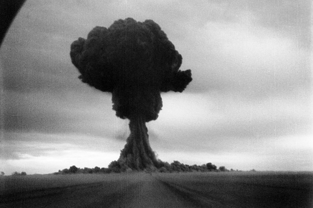 The first soviet atomic bomb test, first lightning (?????? ??????), ussr, august 29, 1949. 
