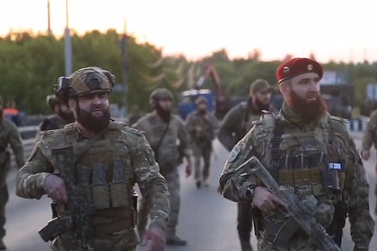 Для защиты Москвы направили тысячи бойцов Росгвардии из Чечни
