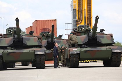 Польша получила первые американские танки Abrams