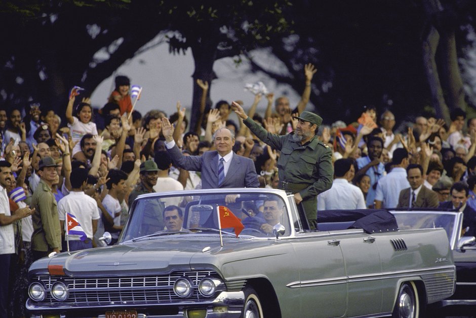 Визит советского лидера Михаила Горбачева на Кубу в апреле 1989 года 