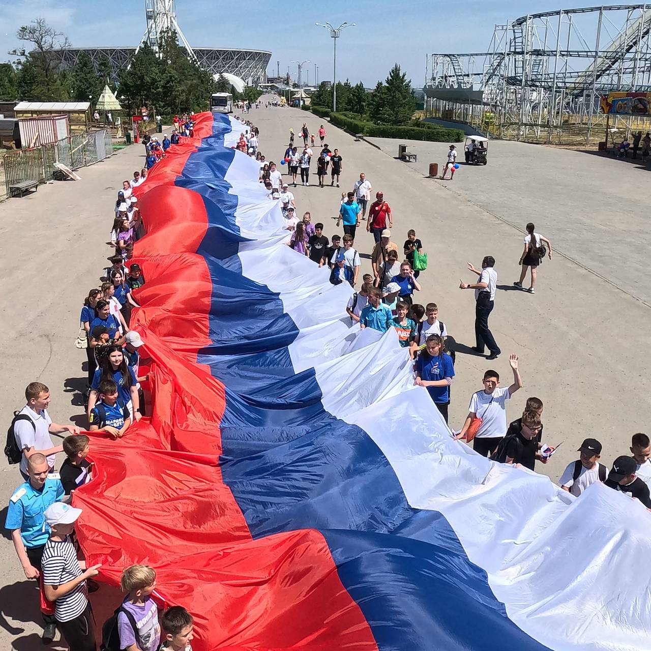 День Государственного флага России в МАДОУ 5