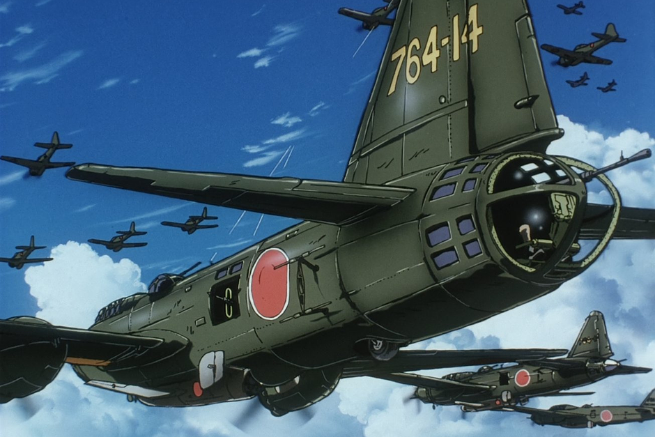 Рейд японских бомбардировщиков G4M Betty на эскадру авианосцев США в Тихом океане