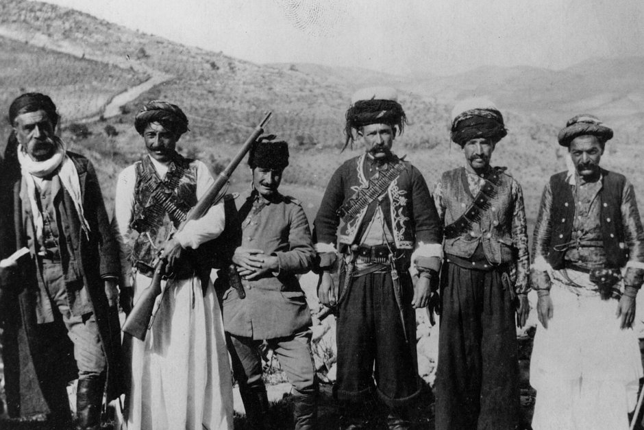 Курдские бойцы, 1919 год