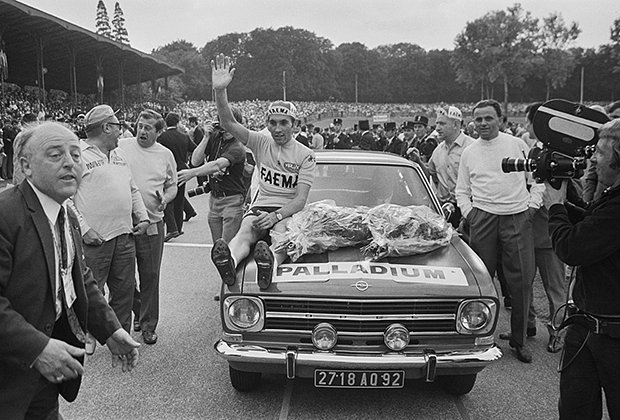 Эдди Меркс на «Тур де Франс»-1969
